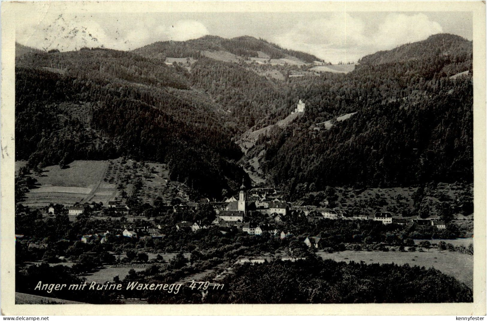 Anger - Oststeiermark - Anger mit Ruine Waxenegg