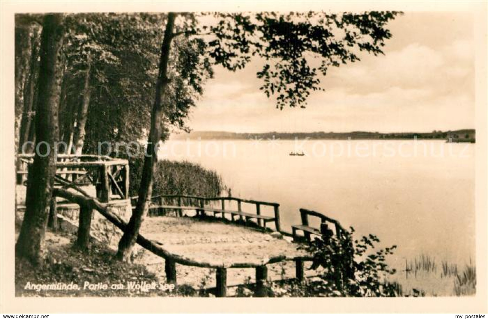 Angermuende Partie am Wollet See