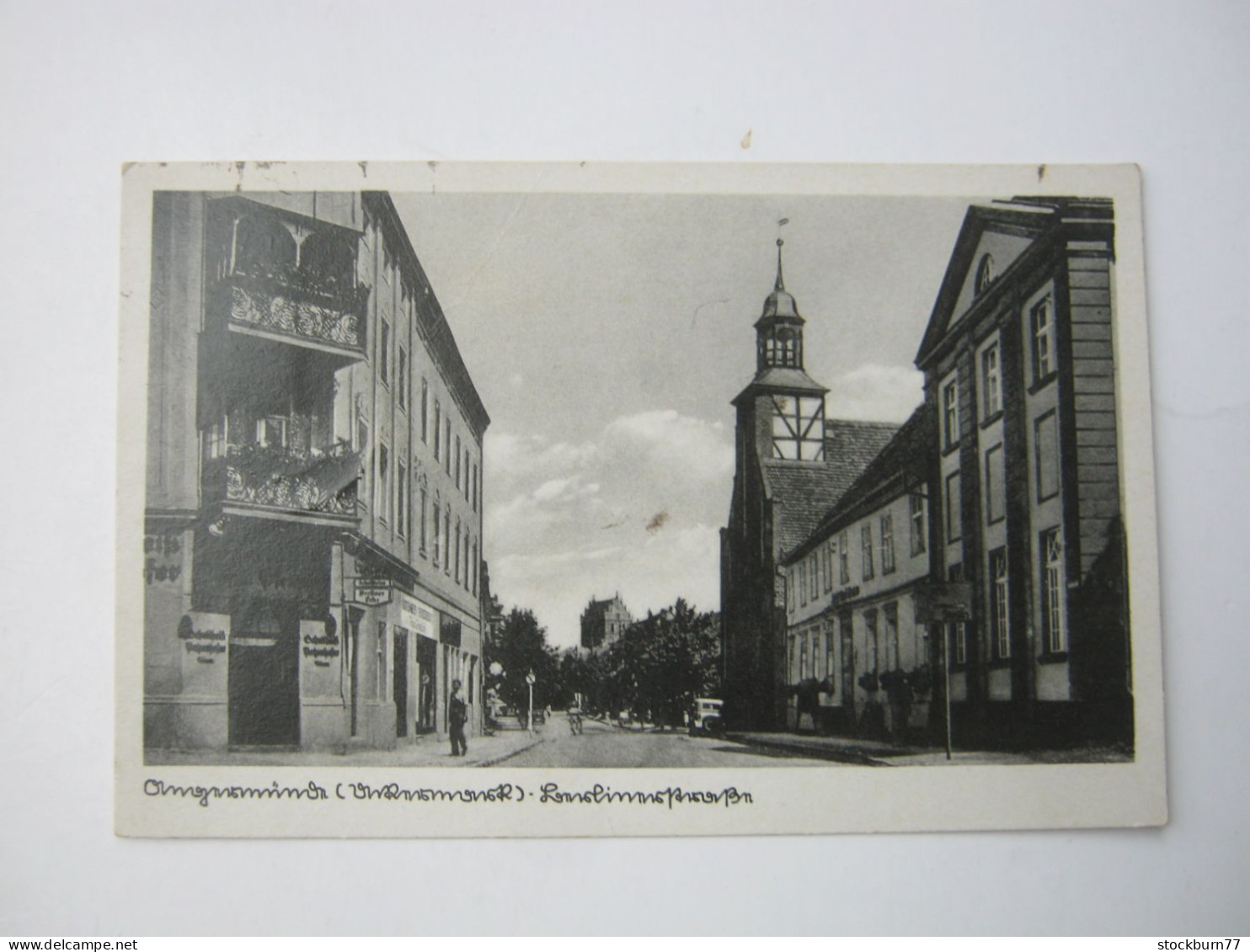Angermünde , schöne Karte um 1941