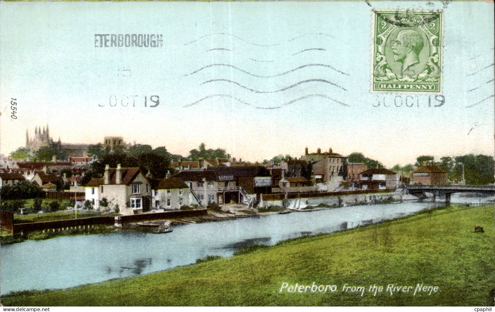 Angleterre - England - Peterborough Peterboro - The river Nene - CPA