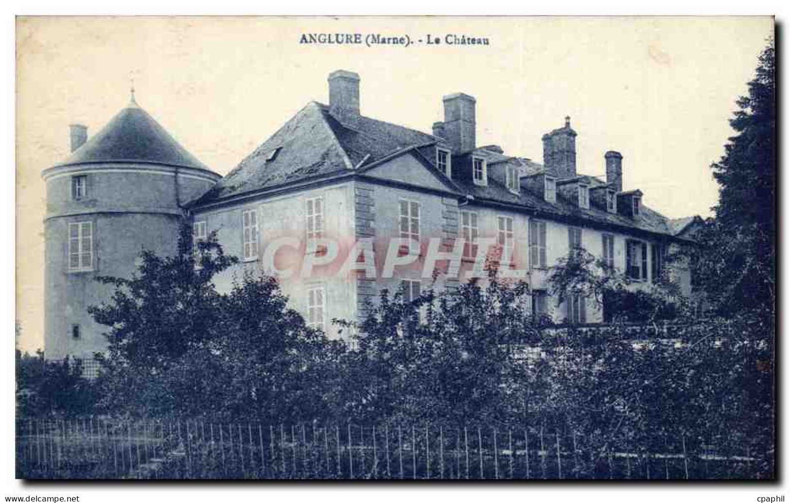 Anglure - Le Chateau - CPA
