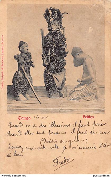 Angola - Fetish idol - Publ. Osorio, Delgado e Bandeira