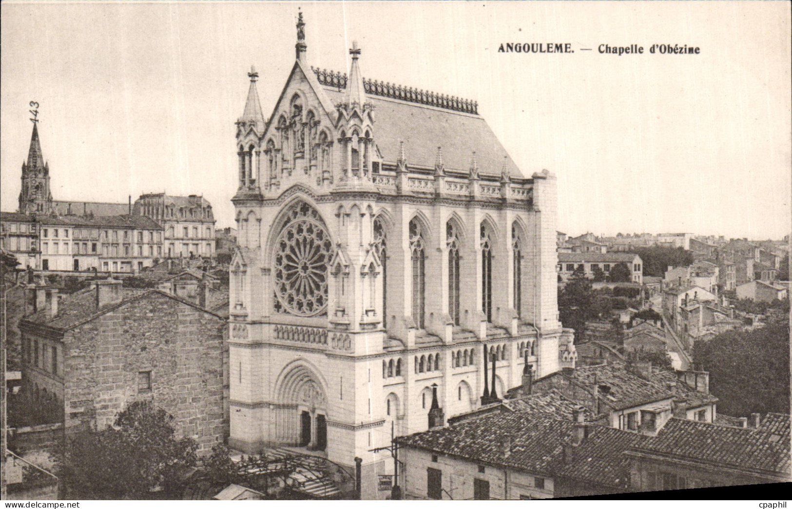 Angouleme - Chapelle d Obezine - CPA