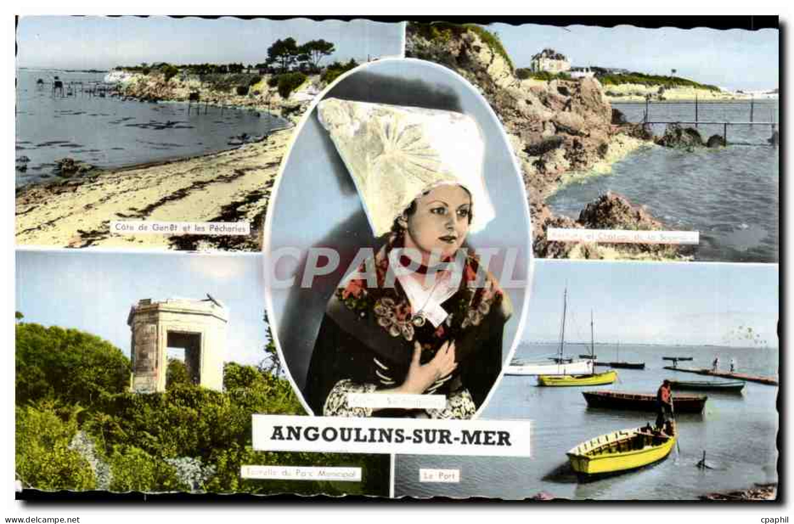 Angoulins sur Mer - Souvenir - CPA
