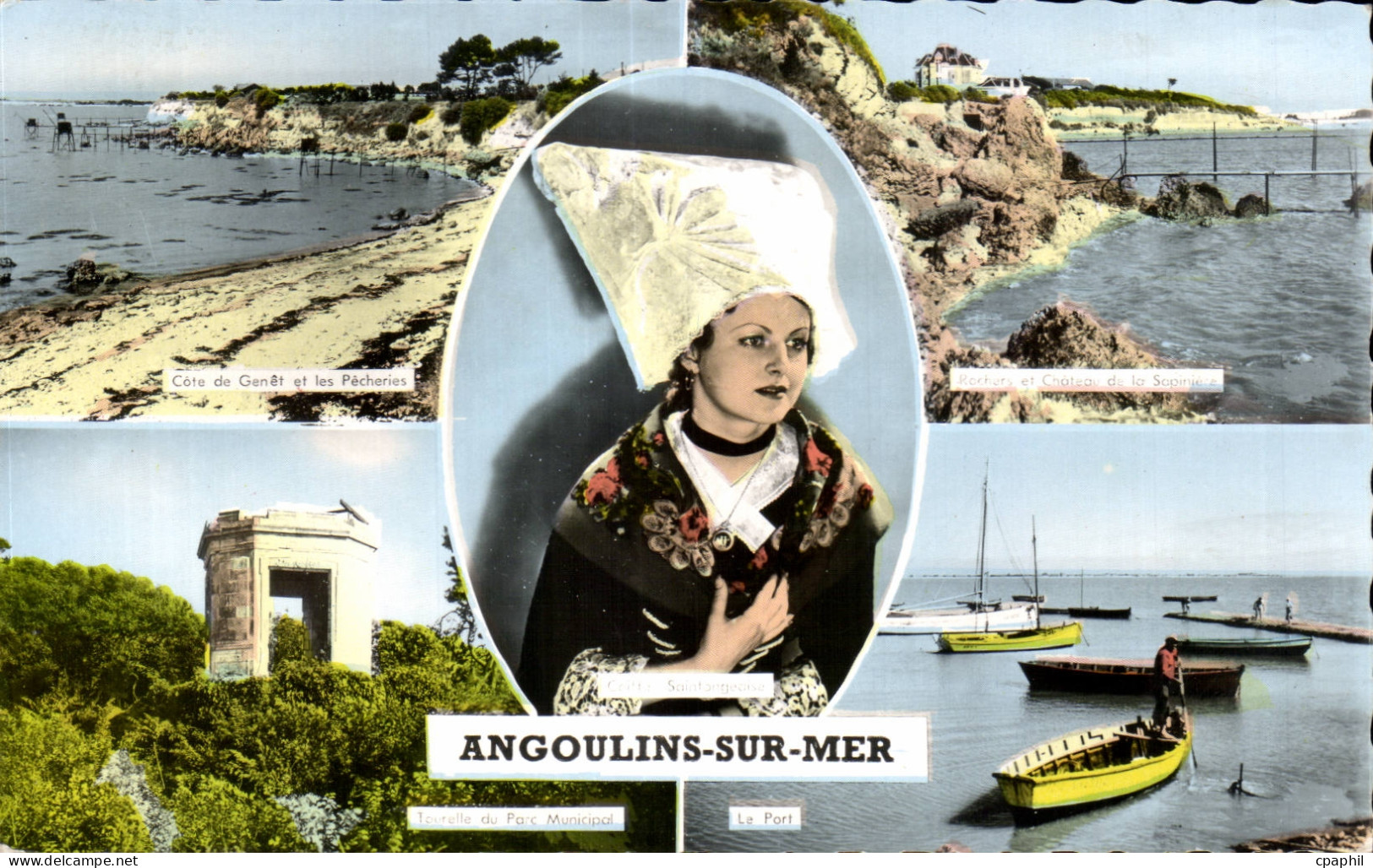 Angoulins sur Mer - Souvenir - CPA