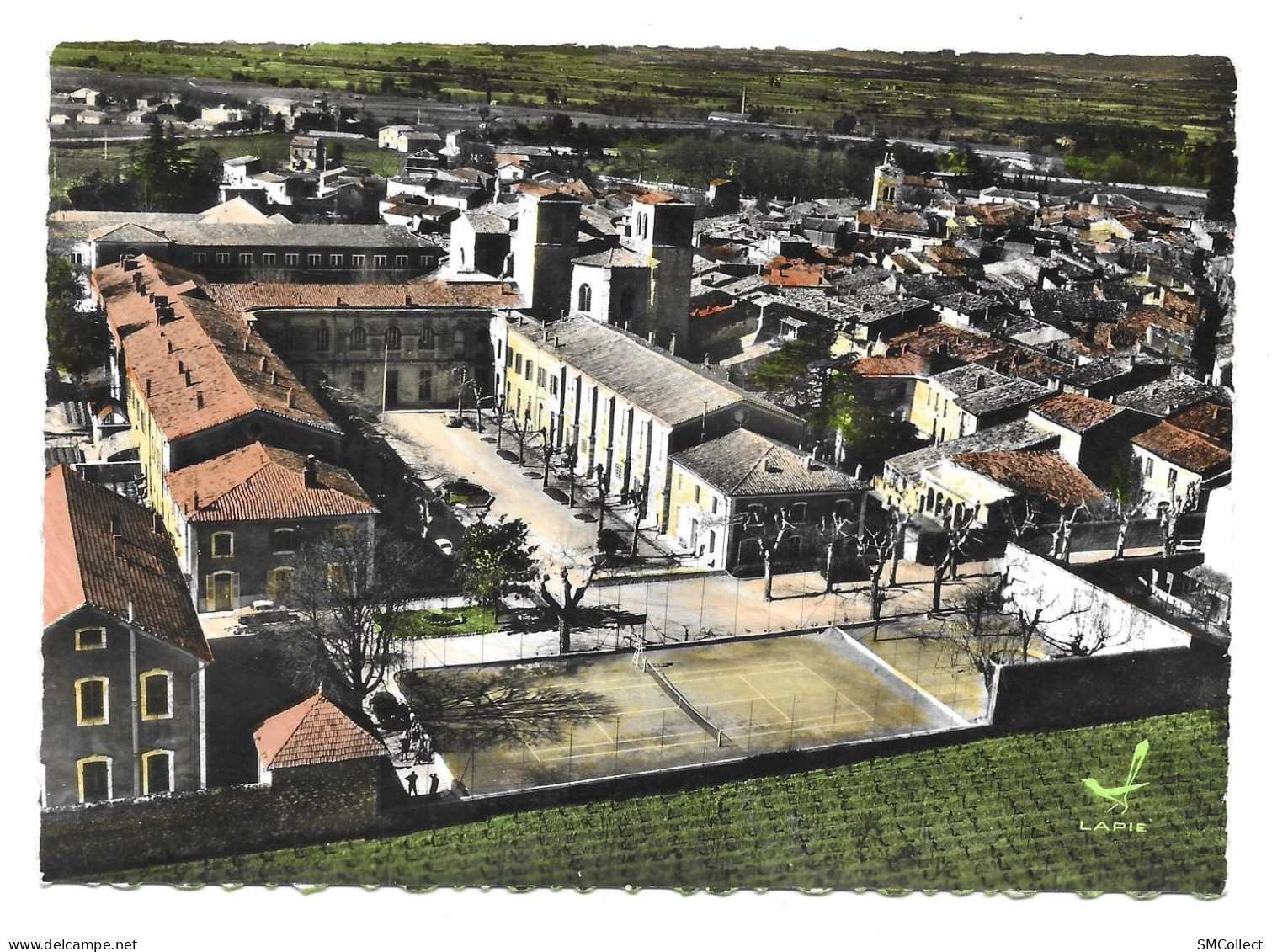 Aniane, vue aérienne (GF7576)