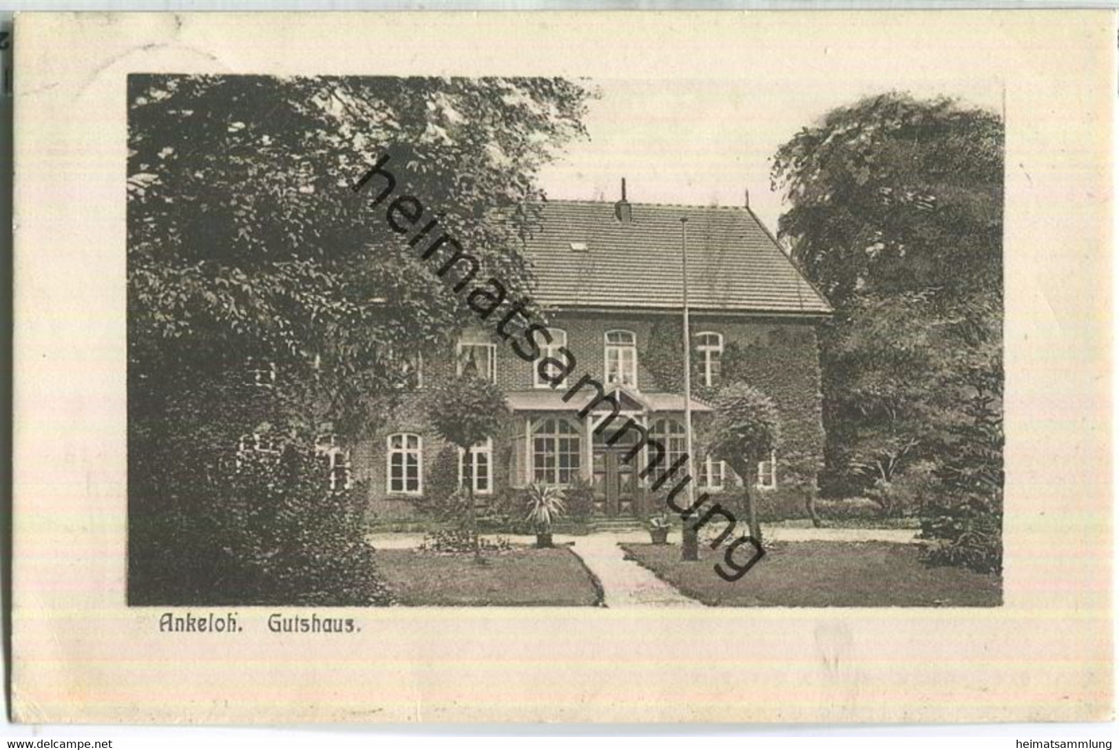 Ankeloh - Gutshaus - Verlag Albert Frisch Berlin