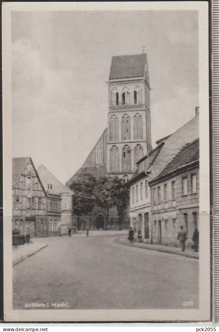 ANKLAM in Mecklenburg - Vorpommern - nicht gelaufen  ( AK 7048)