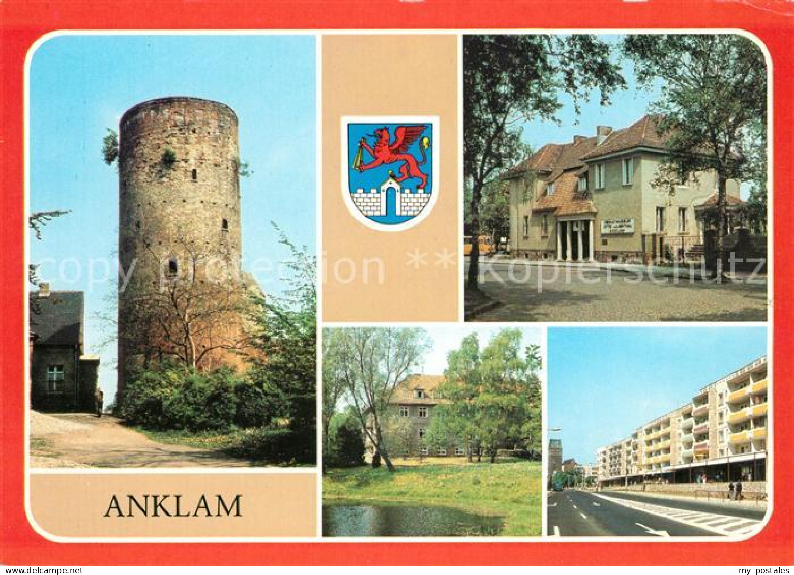 Anklam Mecklenburg-Vorpommern Pulverturm Krankenhaus Heimatmuseum Otto Lilientha