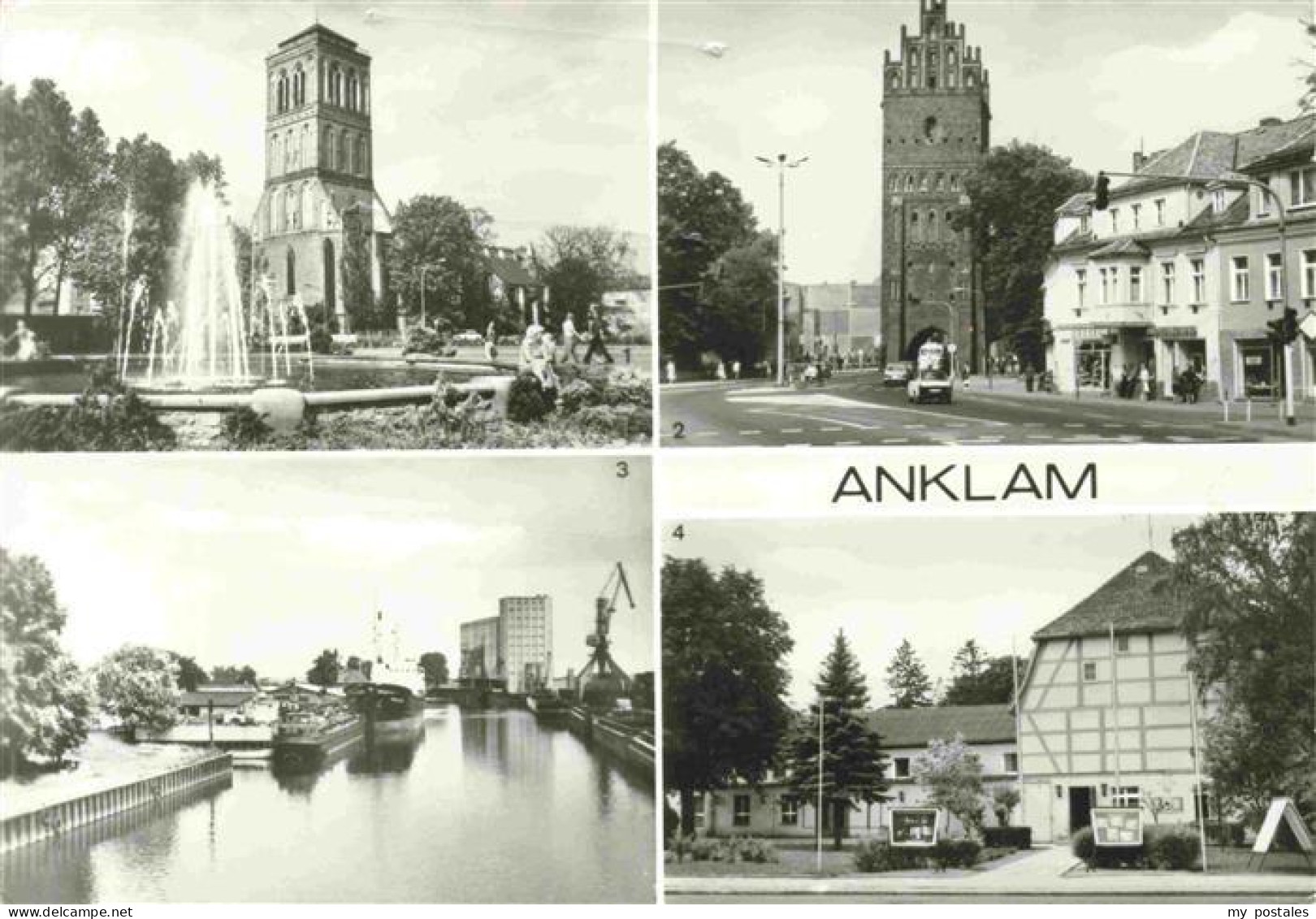 Anklam Nicolaikirche Am Steintor Hafen Theater
