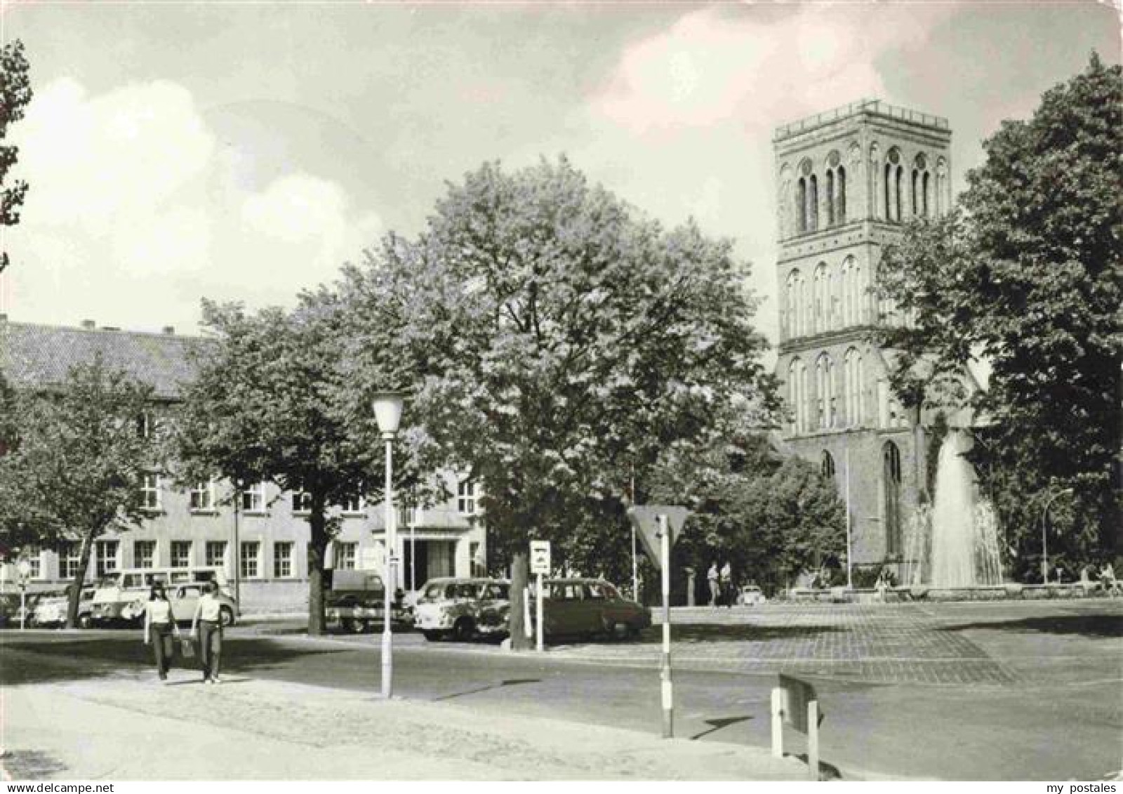 Anklam Rathaus am Marktplatz