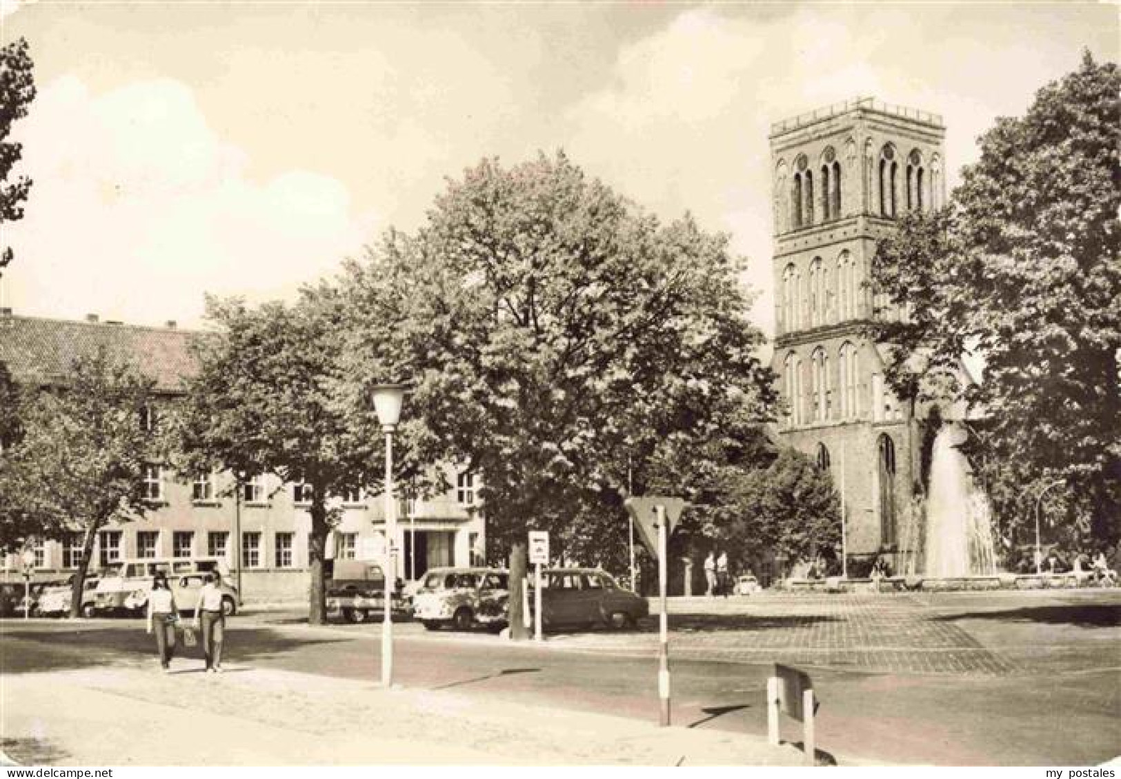 Anklam Rathaus am Marktplatz
