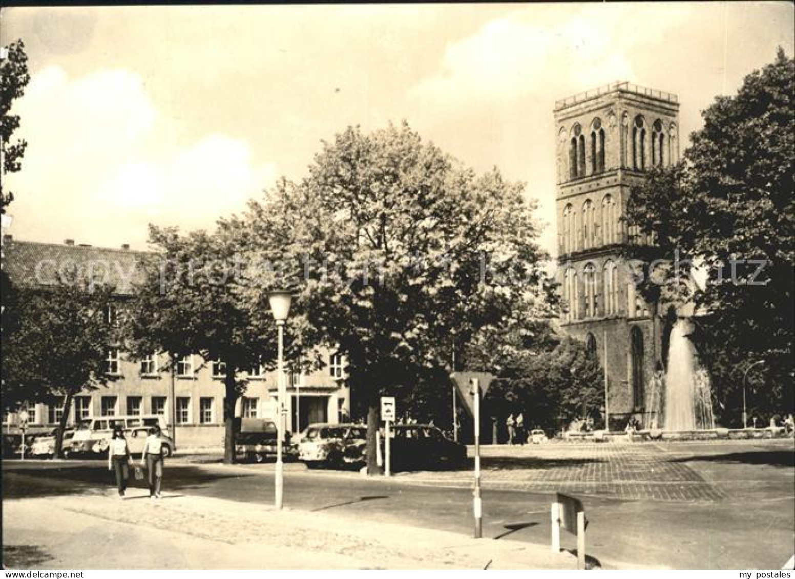 Anklam Rathaus am Marktplatz