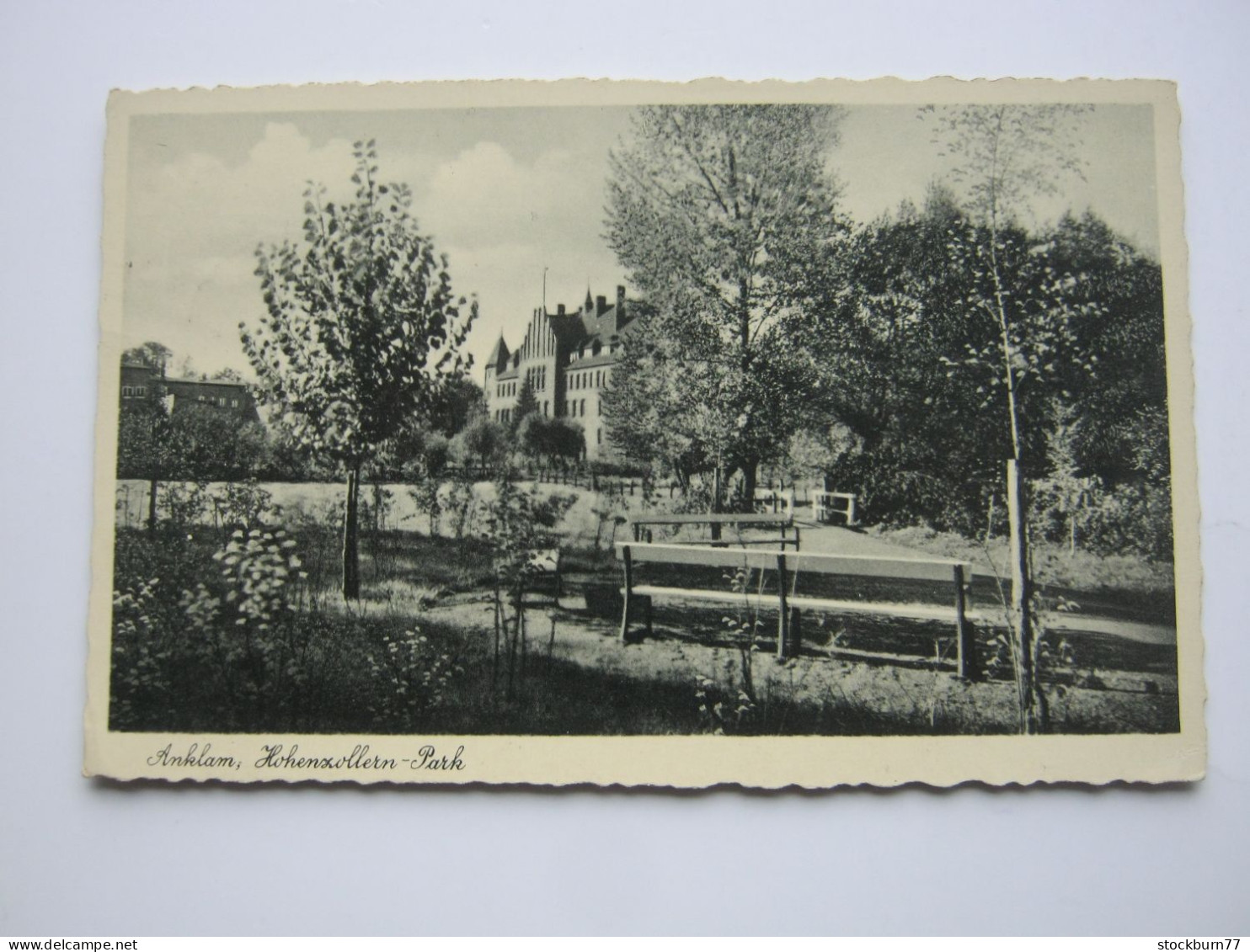 ANKLAM ,seltene Ansichtskarte um 1940