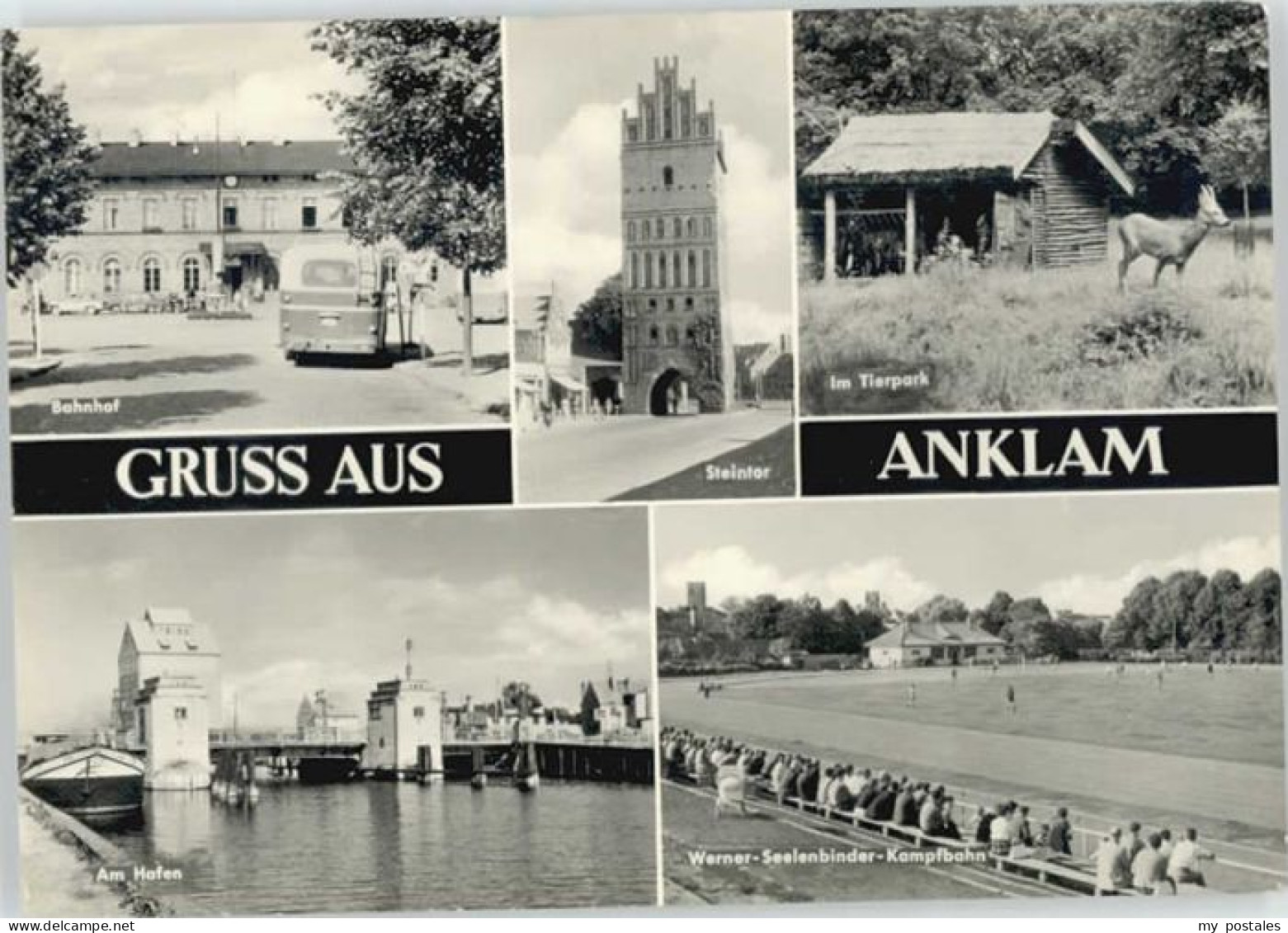 Anklam Steintor Tierpark Bahnhof Hafen