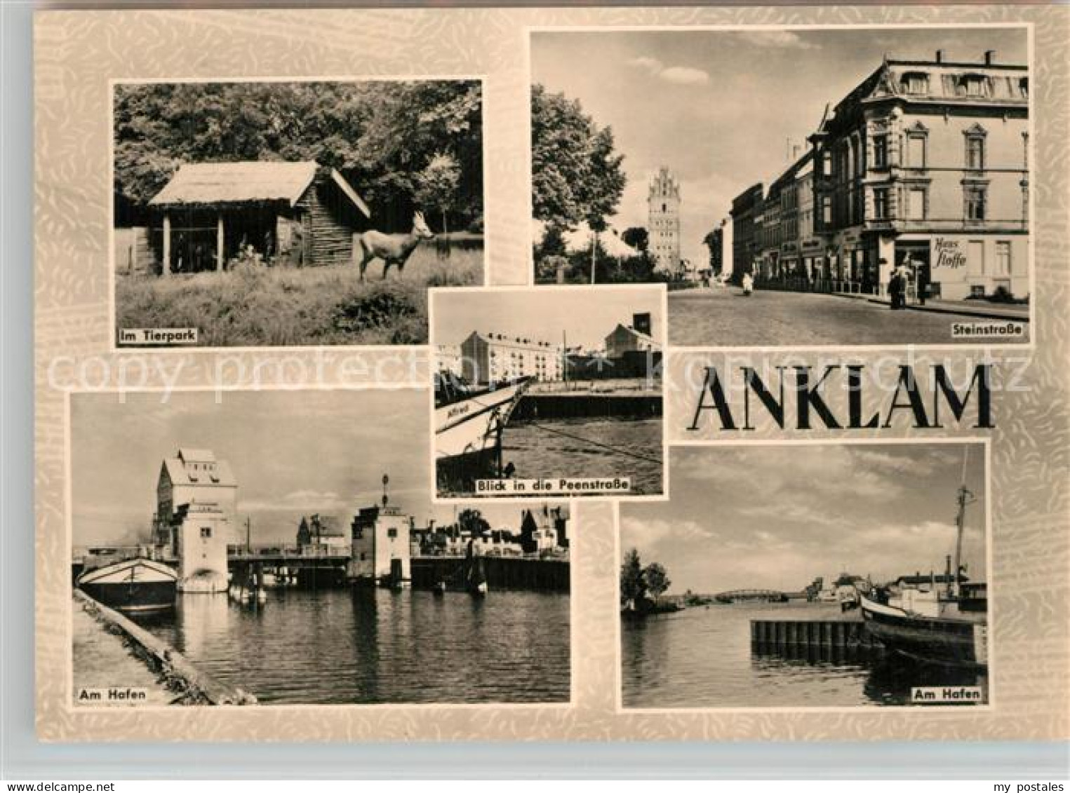 Anklam Tierpark Steinstrasse Hafen