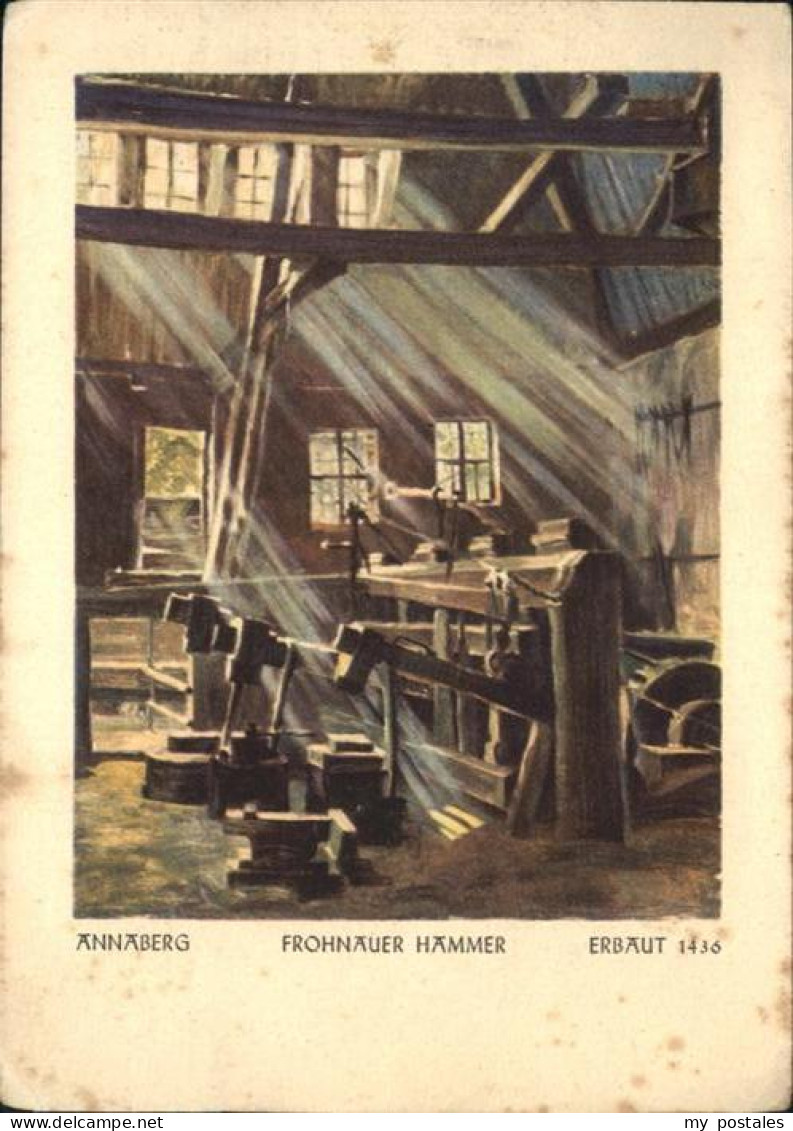 Annaberg-Buchholz Erzgebirge Annaberg-Buchholz Frohnauer Hammer Kuenstler Hans W