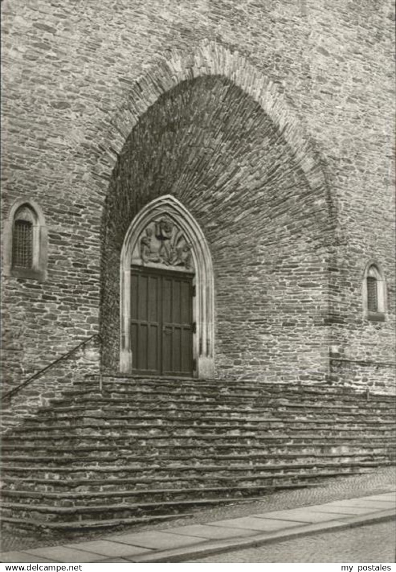 Annaberg-Buchholz Erzgebirge Annaberg-Buchholz Hauptportal St Annen Kirche