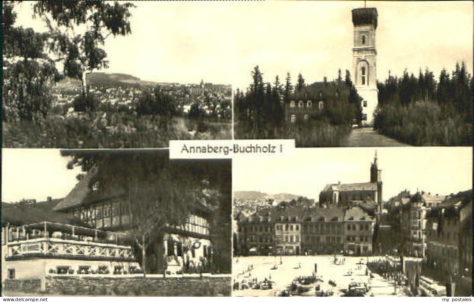 Annaberg-Buchholz Erzgebirge Annaberg-Buchholz  x 1960