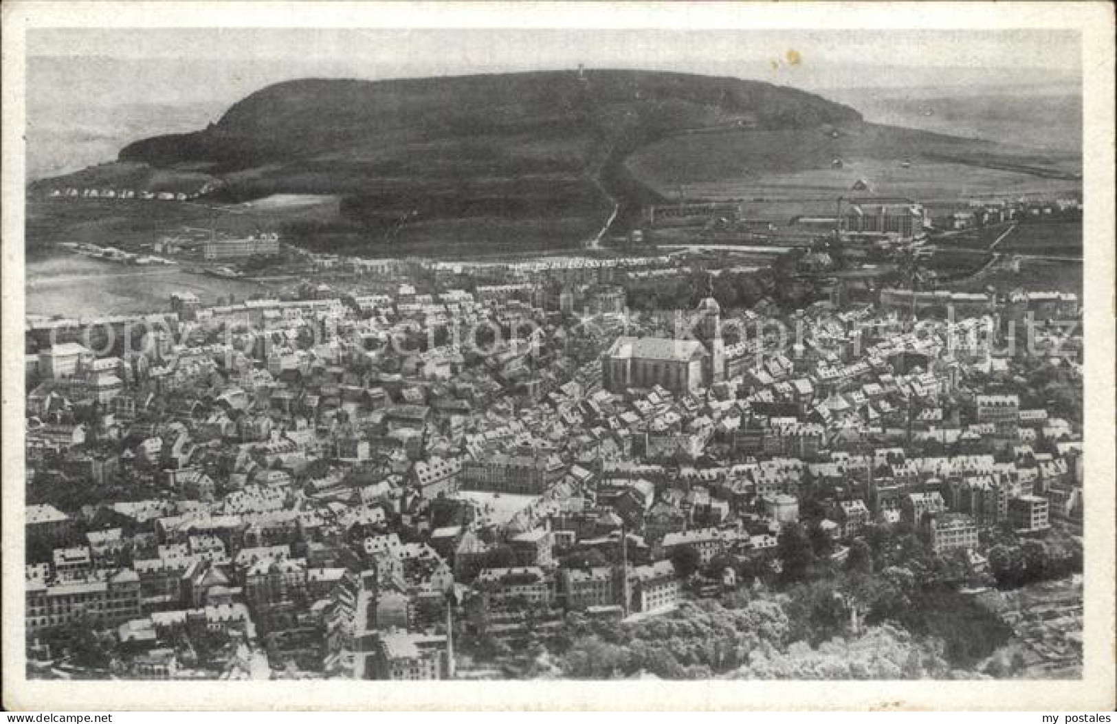 Annaberg-Buchholz Erzgebirge Fliegeraufnahme