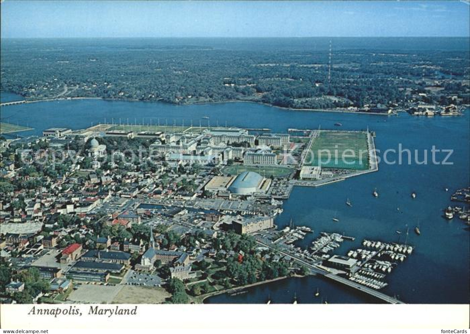 Annapolis Maryland Fliegeraufnahme