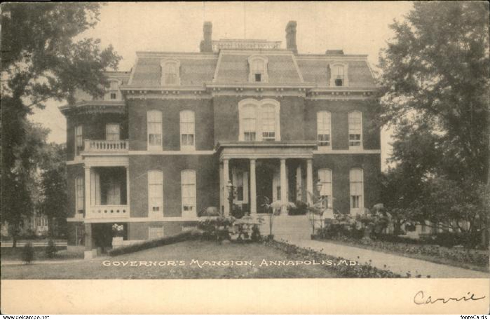 Annapolis Maryland Governors Mansion