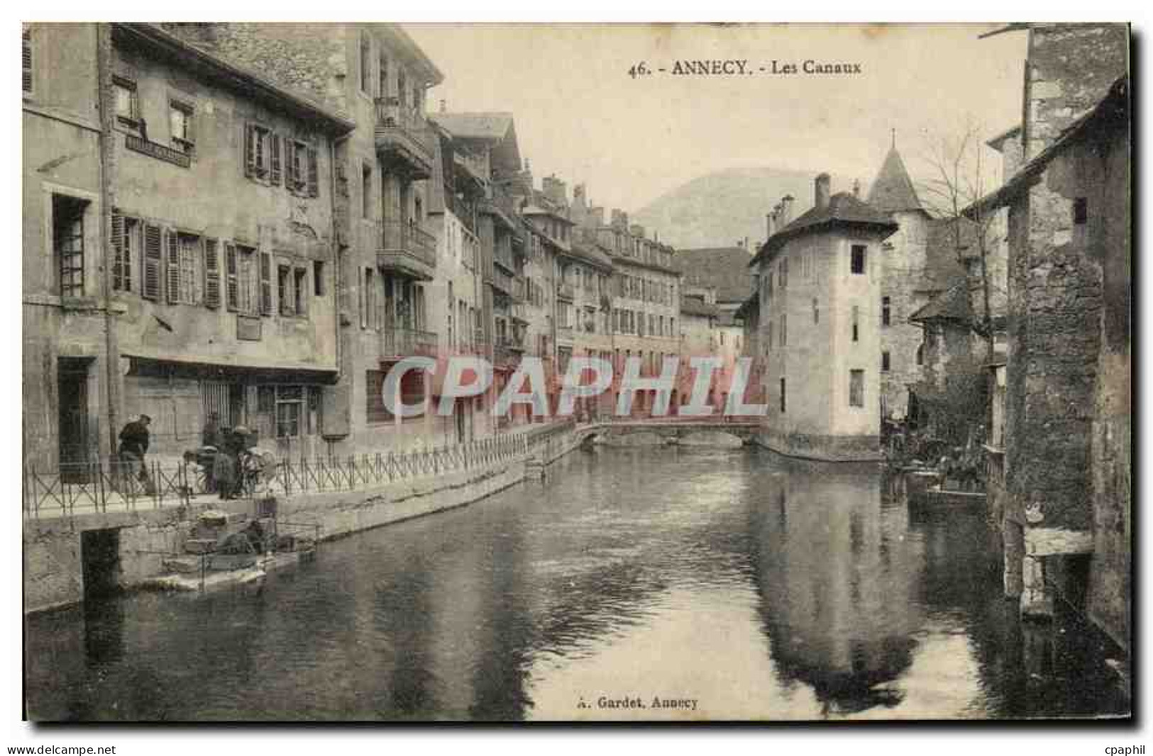 Annecy - Les Canaux - CPA