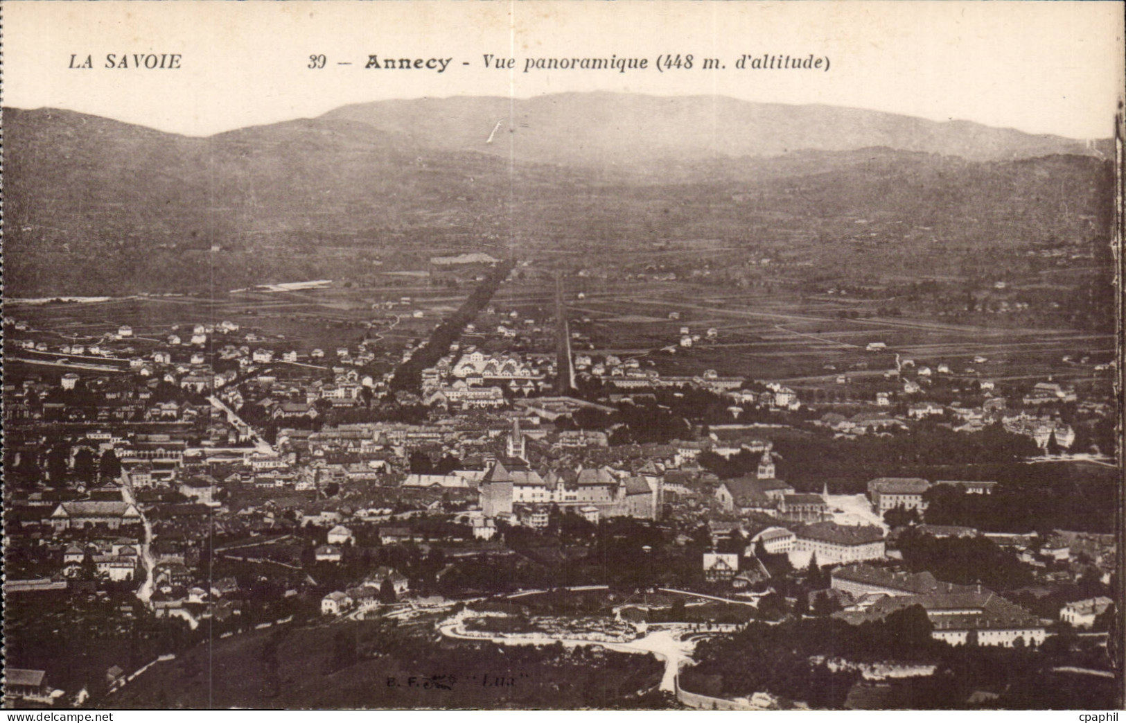 Annecy - Vue Panoramique - CPA