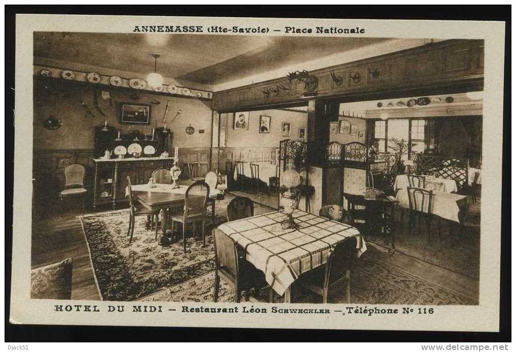 ANNEMASSE - Place Nationale - HOTEL DU MIDI