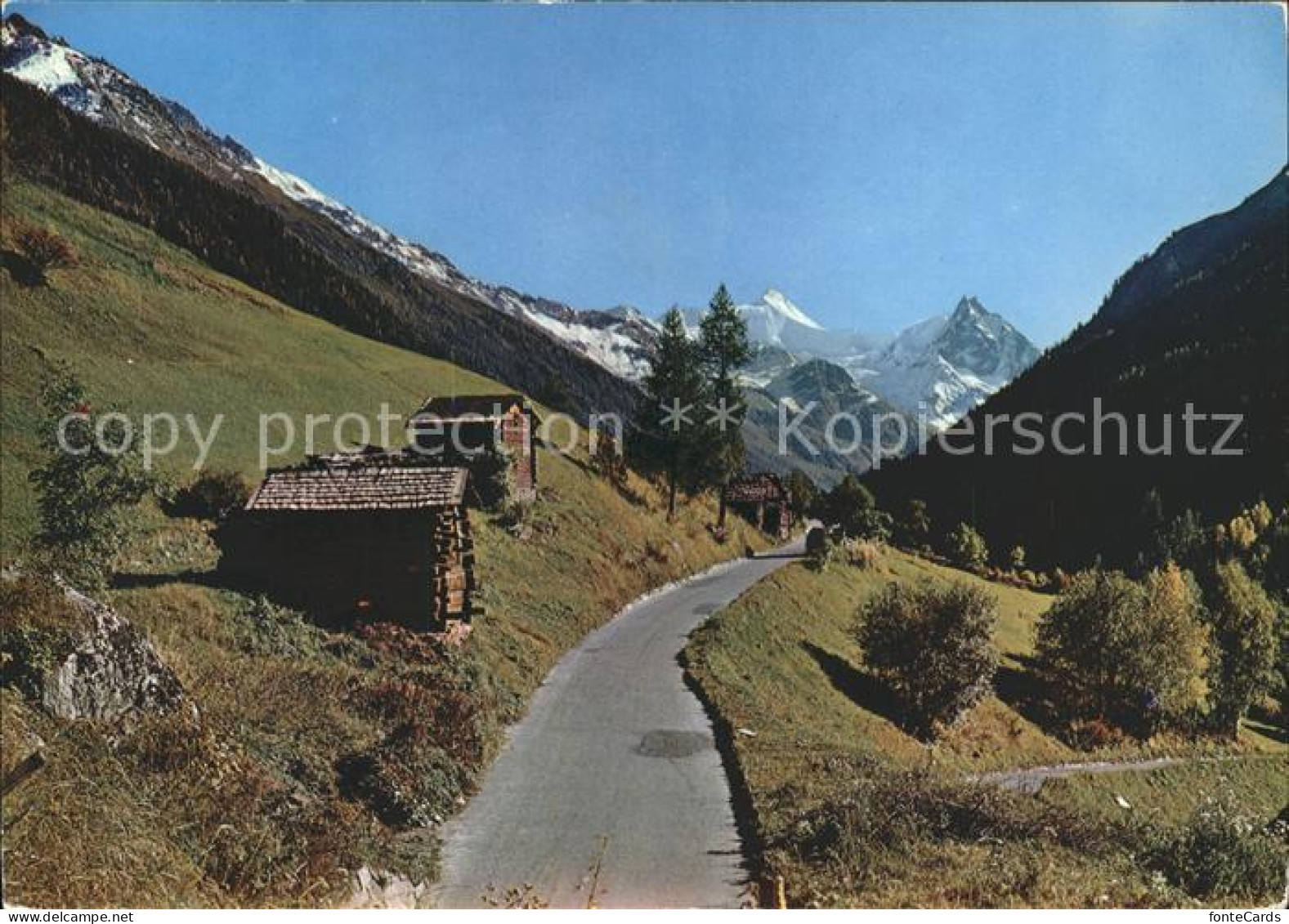Anniviers Val d Anniviers Grimentz VS et Rothorn de Zinal