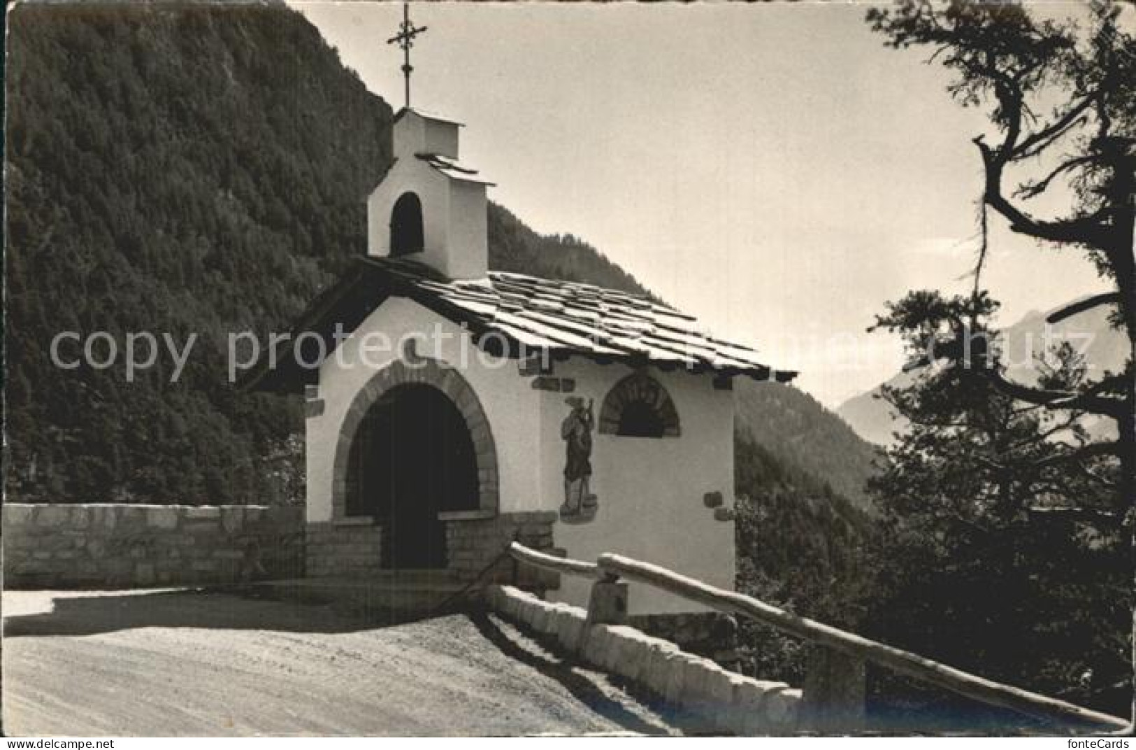 Anniviers Val d Anniviers Grimentz VS Kleine Kapelle