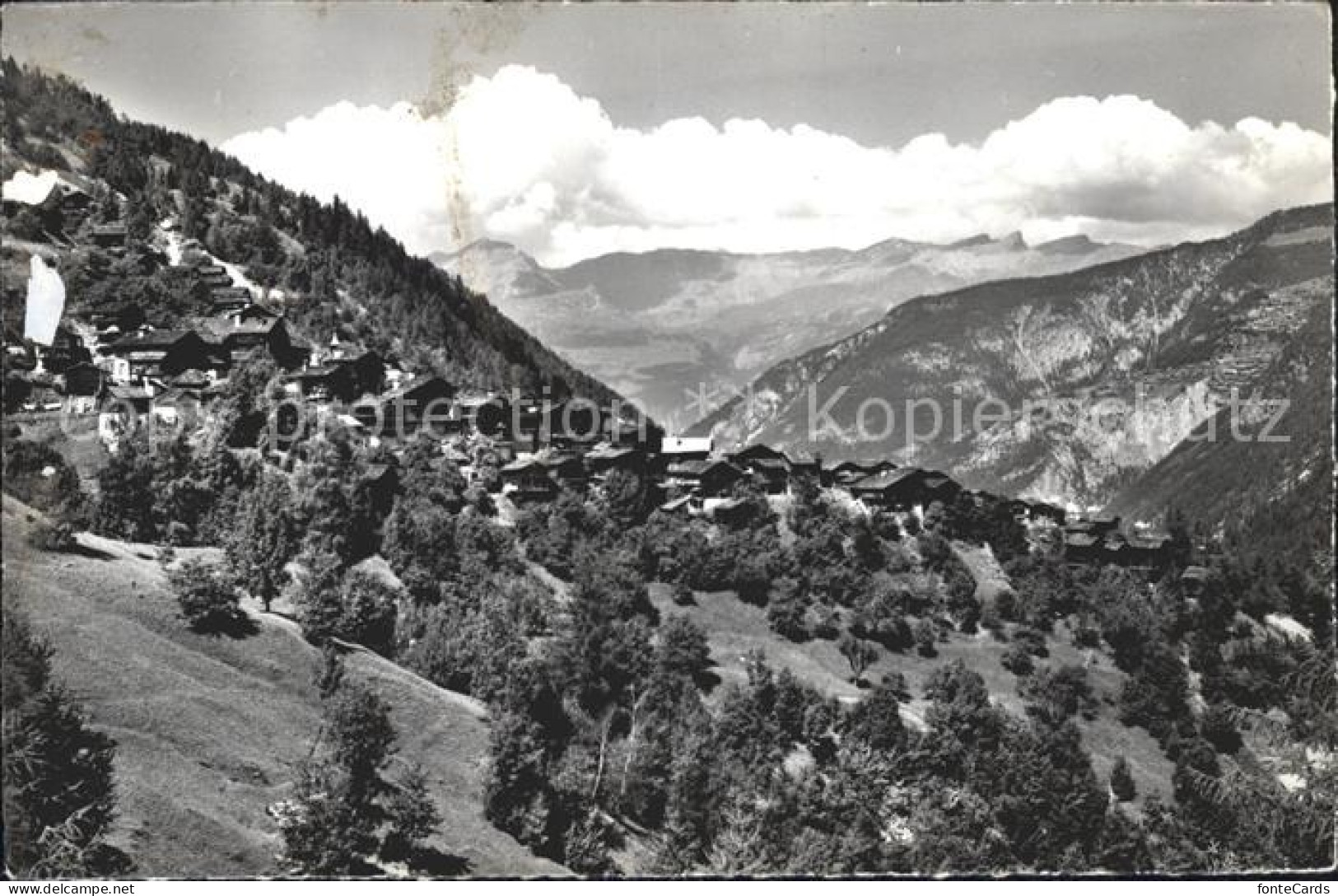 Anniviers Val d Anniviers Grimentz VS Pinsec Panorama