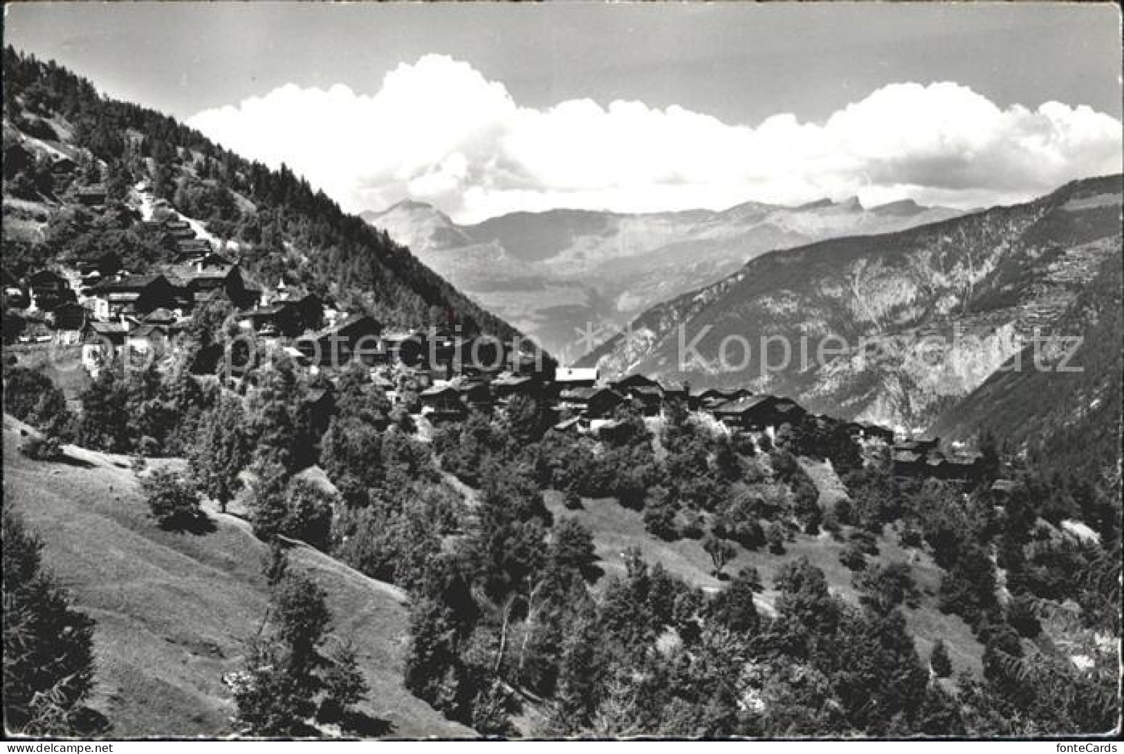 Anniviers Val d Anniviers Grimentz VS Pinsec Panorama