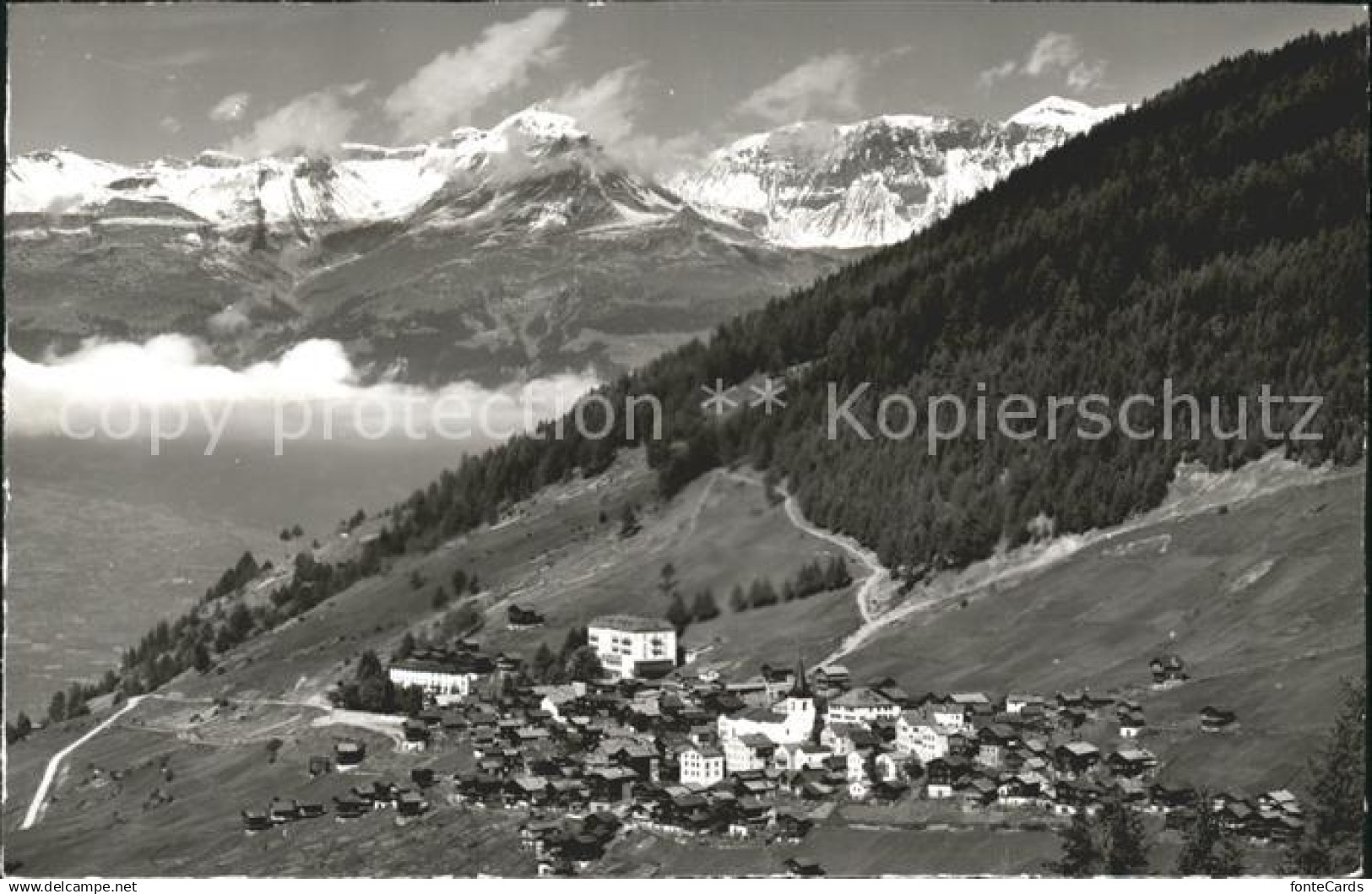 Anniviers Val d Anniviers Grimentz VS St Luc Mt Bonvin Wildstrubel