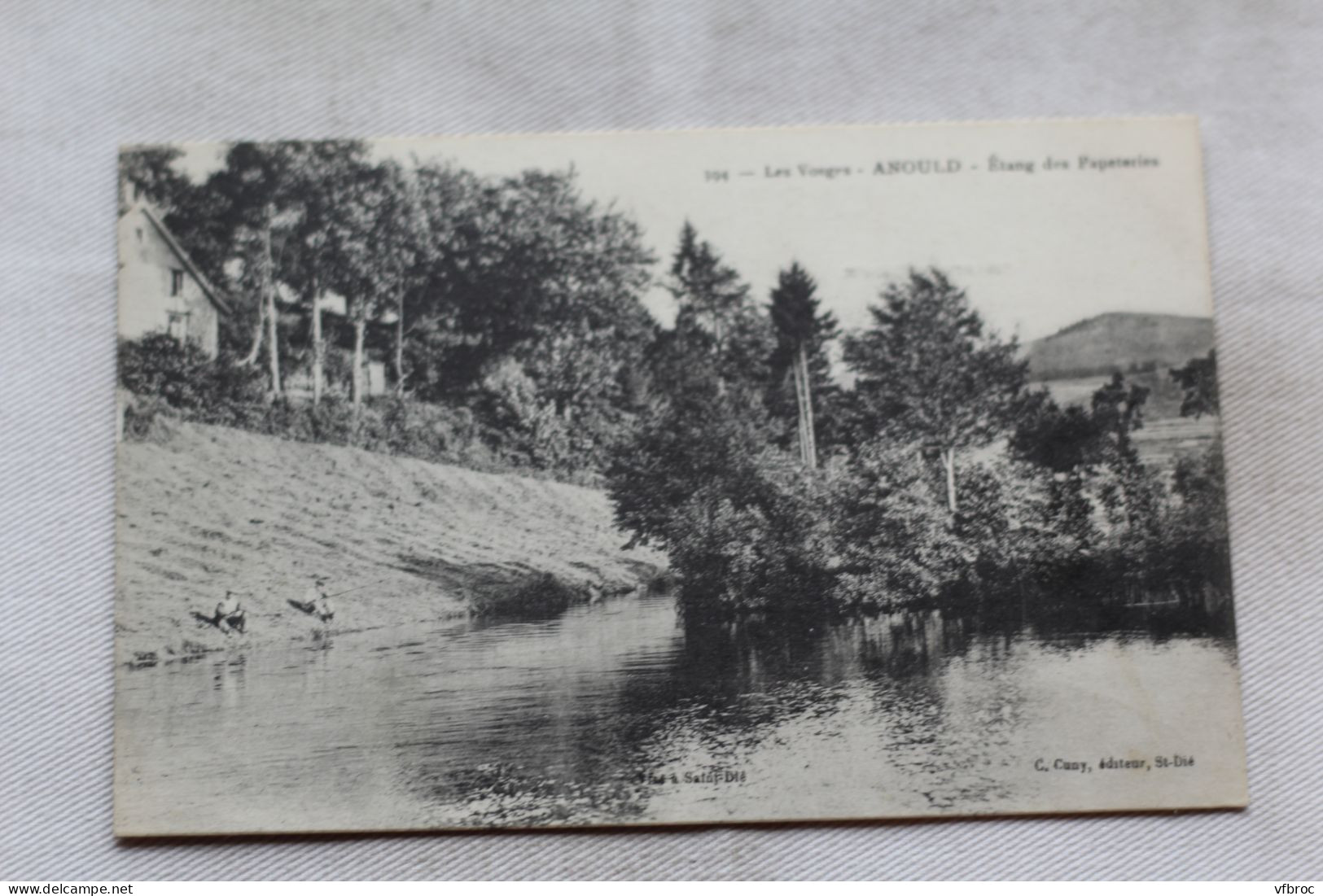 Anould, étang des papeteries, Vosges 88