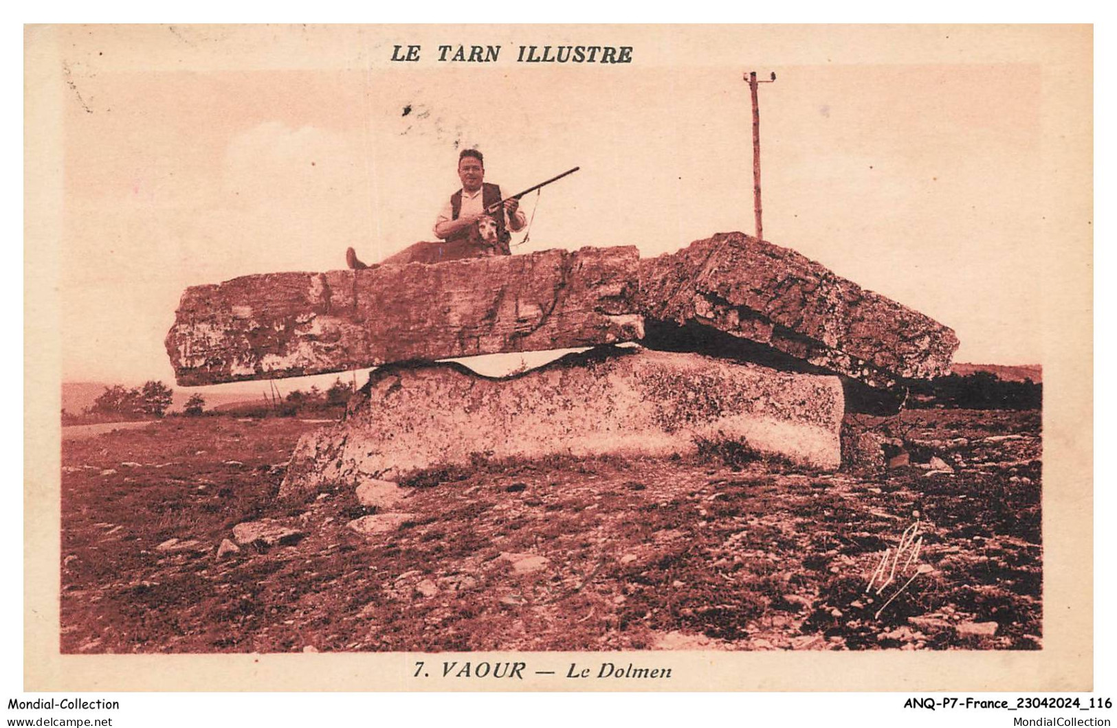 ANQP7-0570-81 - VAOUR - le dolmen - chasse