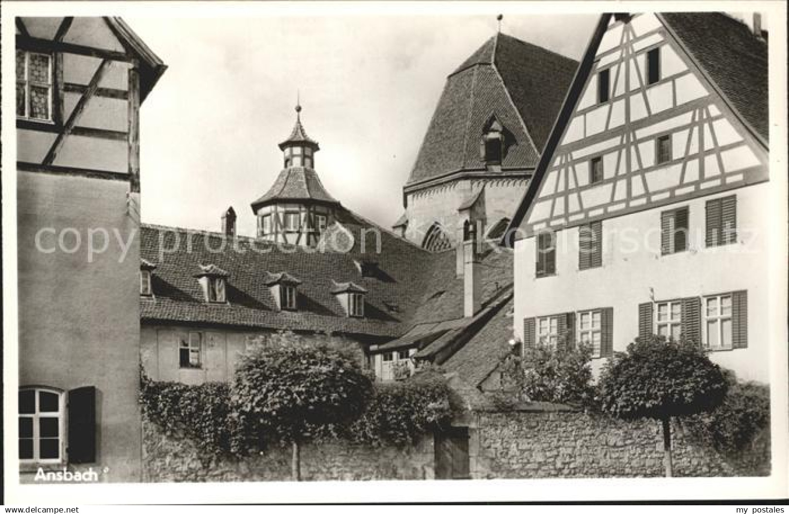 Ansbach Mittelfranken Haeuser