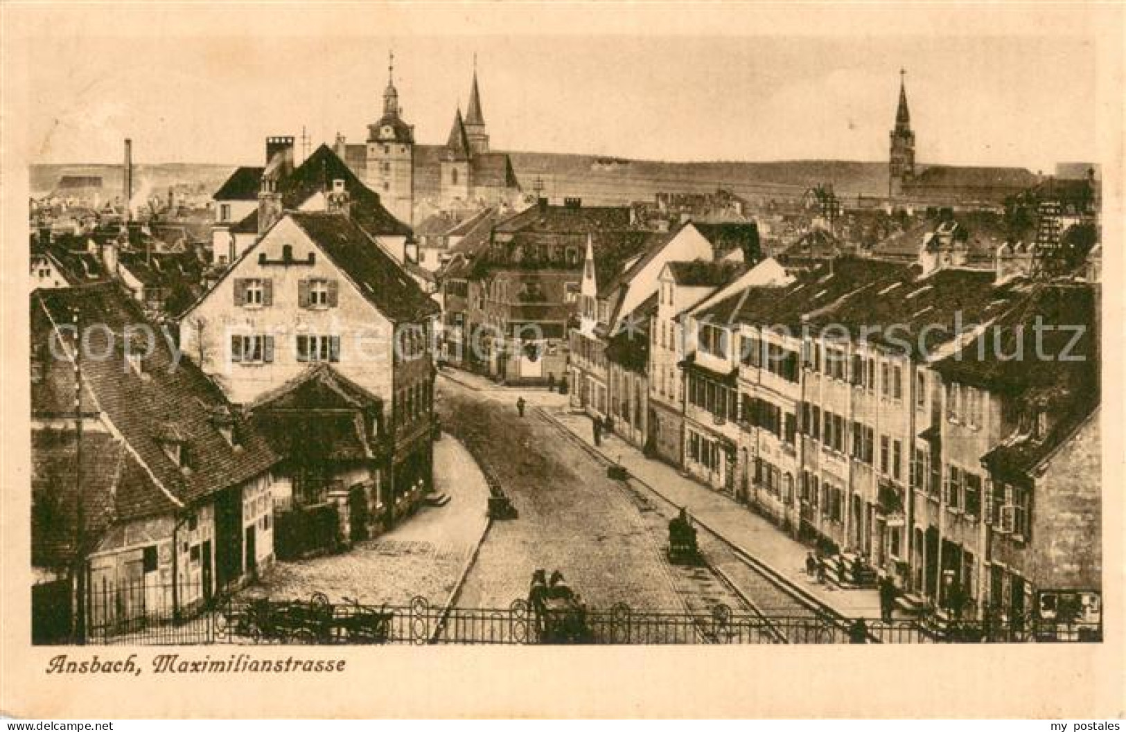 Ansbach Mittelfranken Maximilianstrasse