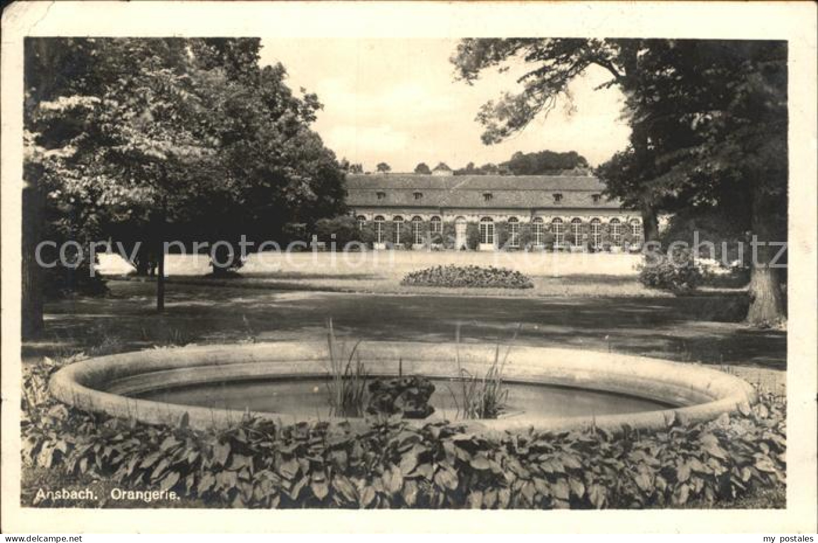 Ansbach Mittelfranken Orangerie