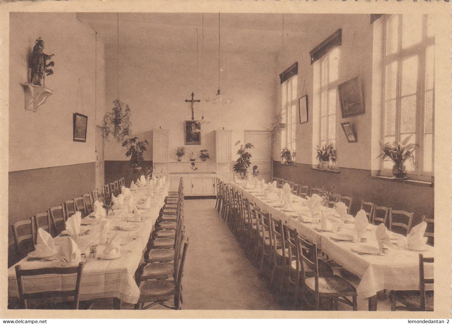 Anseghem Pensionnat - Anzegem Kostschool - Eetzaal