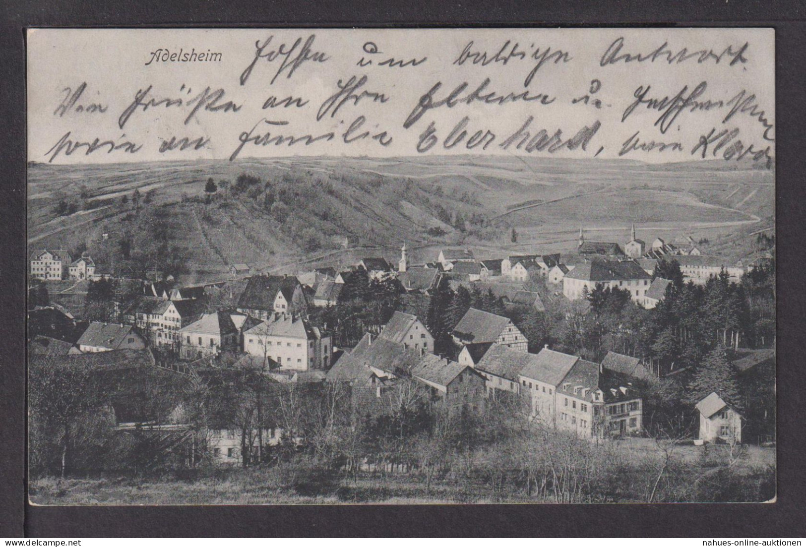 Ansichtskarte Adelsheim Baden-Württemberg 1909 Siegelsbach