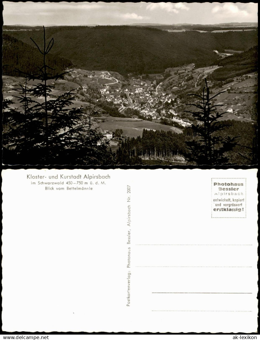 Ansichtskarte Alpirsbach Kloster- und Kurstadt Alpirsbach 1959