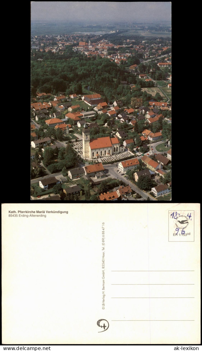 Ansichtskarte Altenerding-Erding Luftbild Fliegeraufnahme 1981