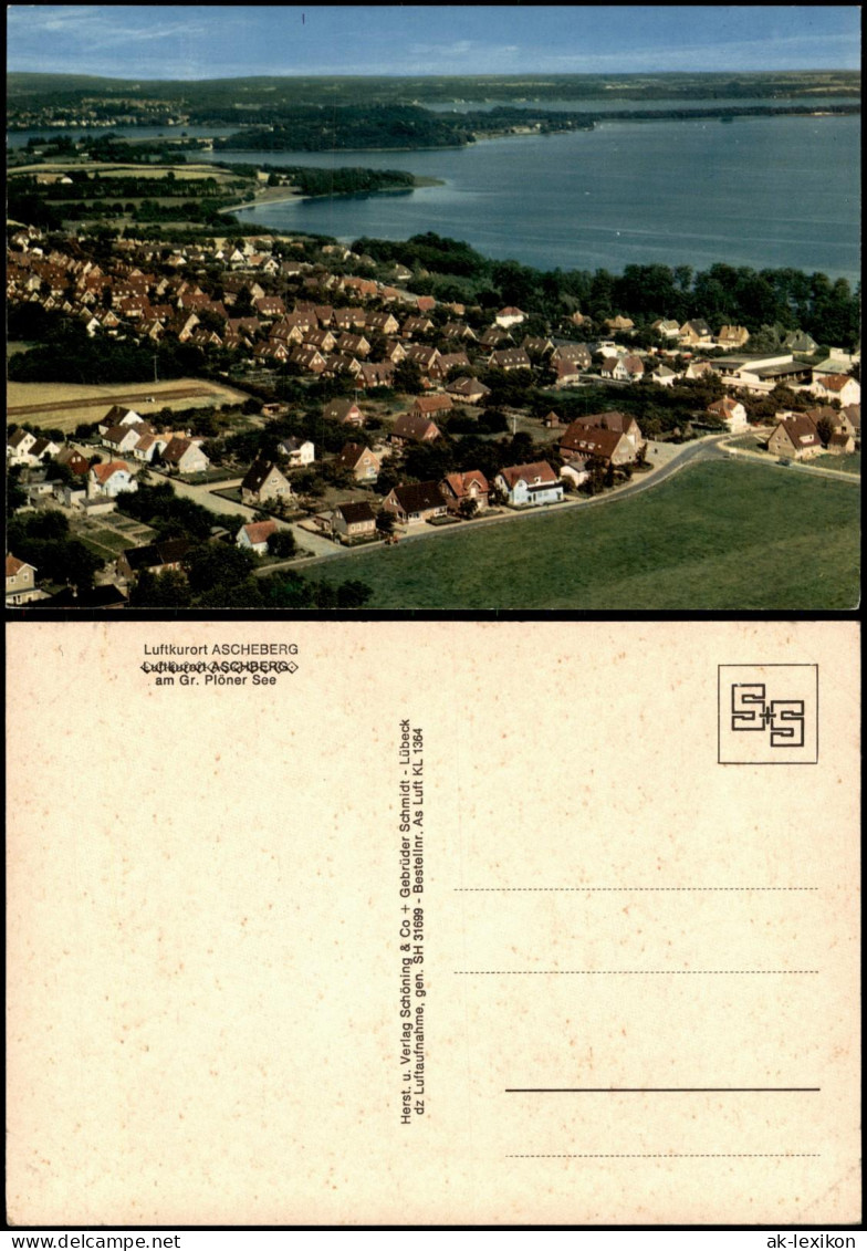 Ansichtskarte Ascheberg Luftbild Luftaufnahme 1074