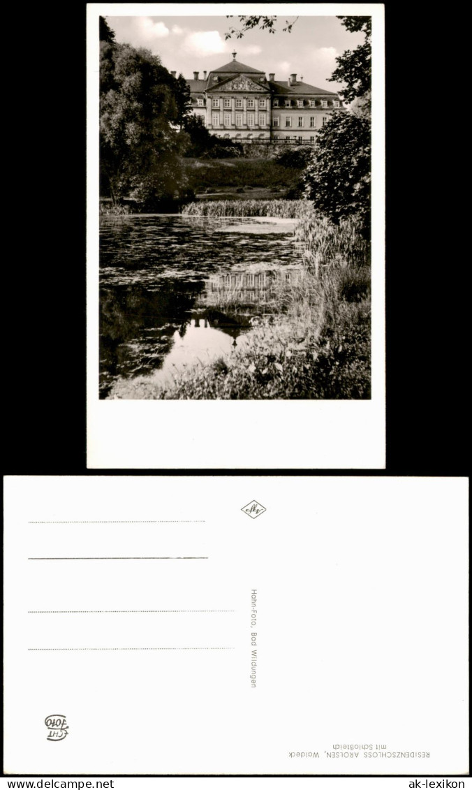 Ansichtskarte Bad Arolsen Residenzschloss Arolsen, Castle Building 1960