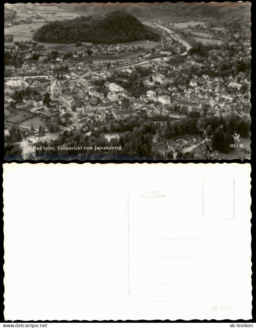 Ansichtskarte Bad Ischl Bad Ischl Teilansicht vom Jainzenberg 1950