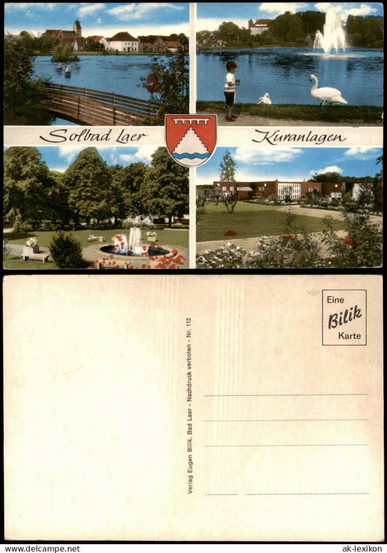 Ansichtskarte Bad Laer Mehrbildkarte mit Ortsansichten Kuranlagen 1965