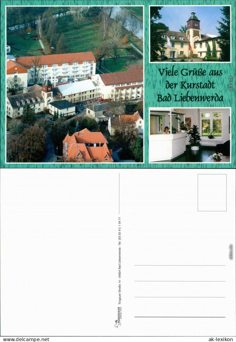 Ansichtskarte Bad Liebenwerda Median-Klinik 2000