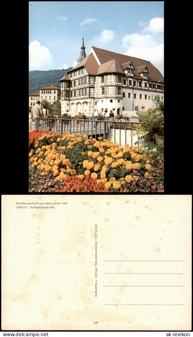 Ansichtskarte Bad Urach Schloss Urach 1969