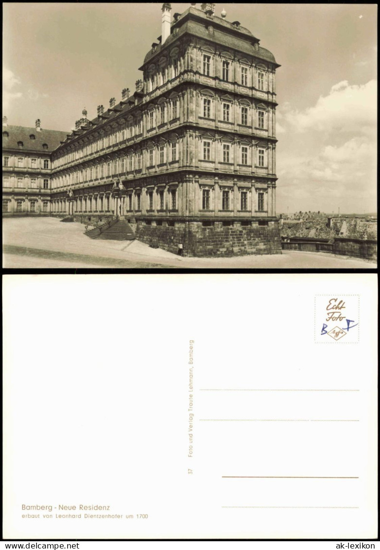 Ansichtskarte Bamberg Bamberg Neue Residenz 1960